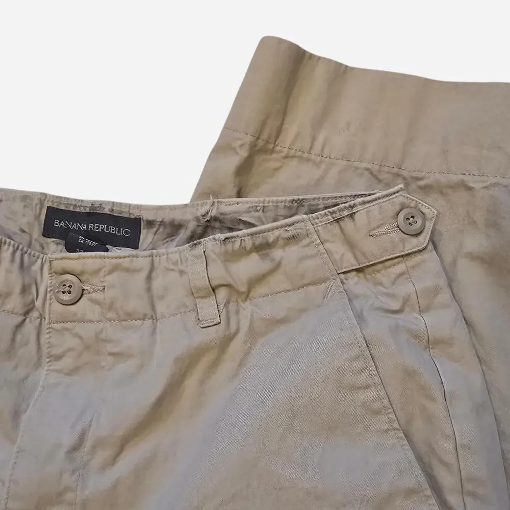 Banana Republic Men's tan cream Trousers